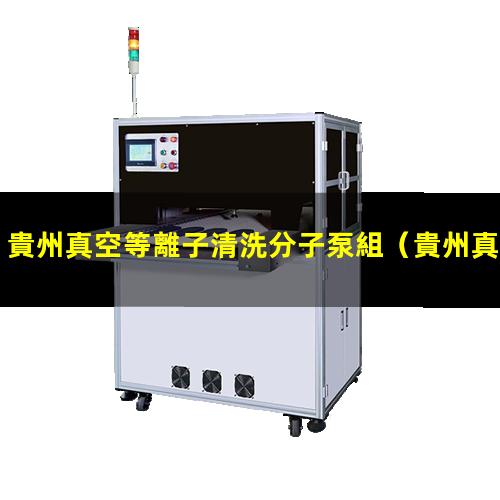 貴州真空等離子清洗分子泵組