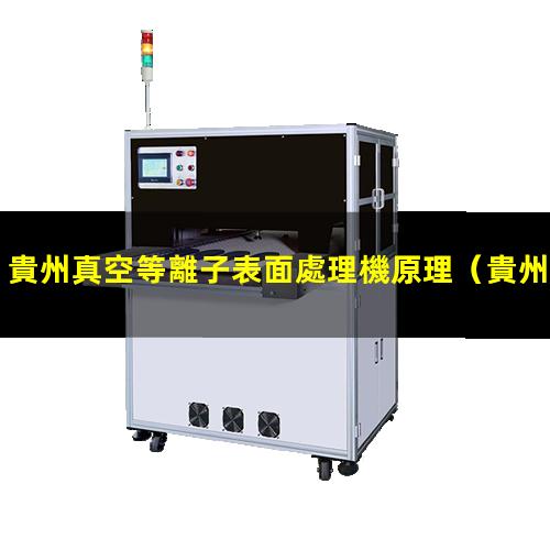 貴州真空等離子表面處理機原理